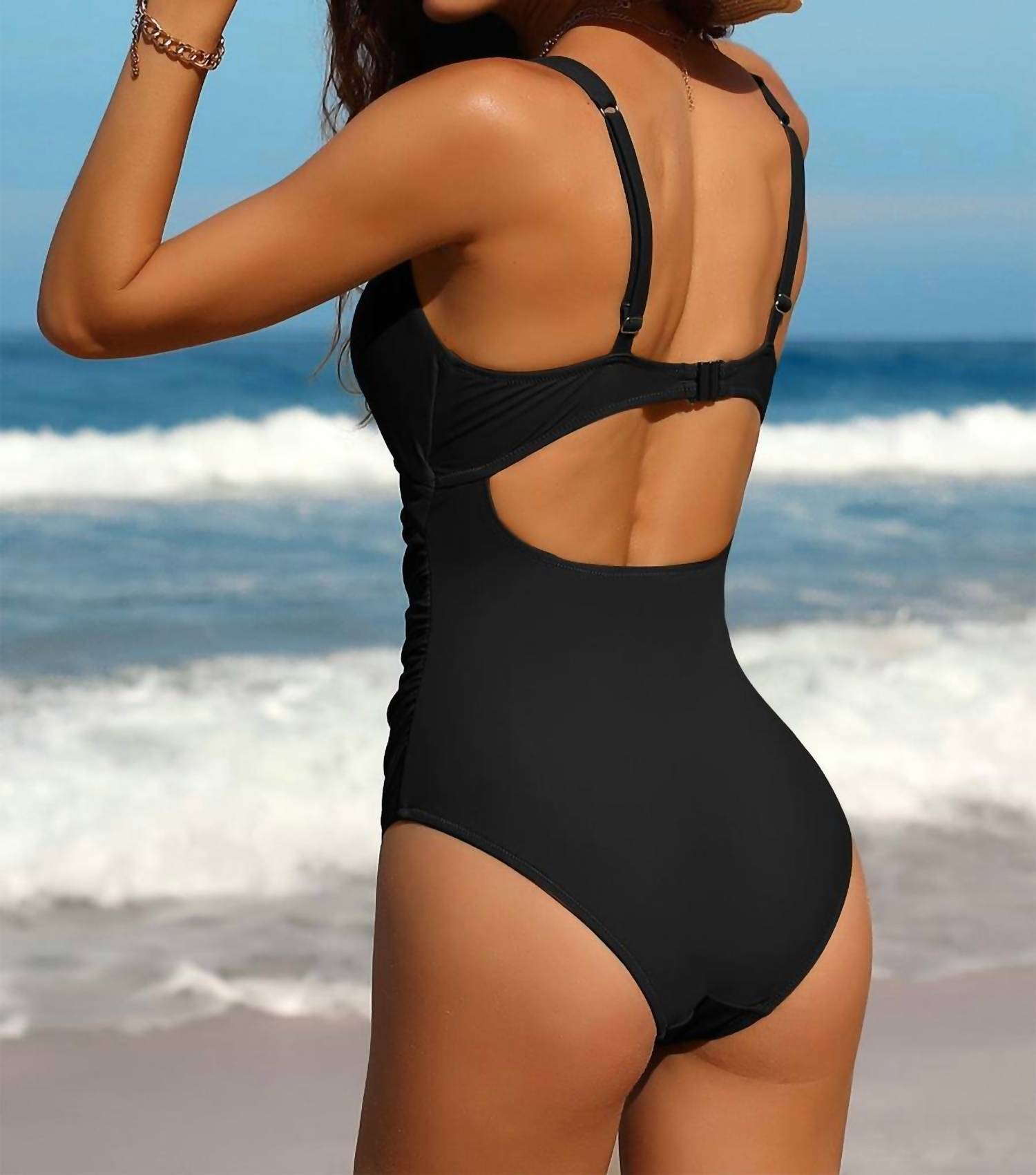 Charmo - Tess Cutout One Piece Swimsuit