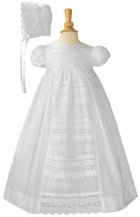 Little Things Mean A Lot - Girl's 2pc Gown With Venise Lace