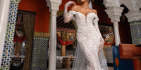 Kitty Chen Couture - Ada Train Wedding Dress