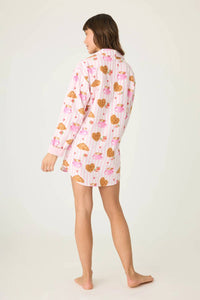 Pj Salvage - Classic Fit Flannel Nightshirt