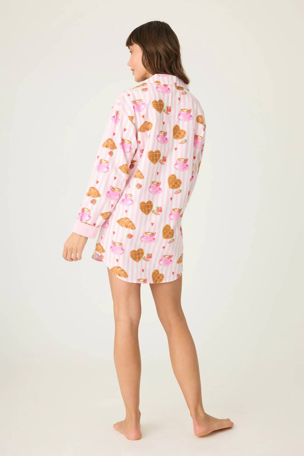 Pj Salvage - Classic Fit Flannel Nightshirt
