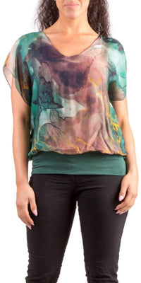 Gigi Moda - Amante Tempesta Silk Top