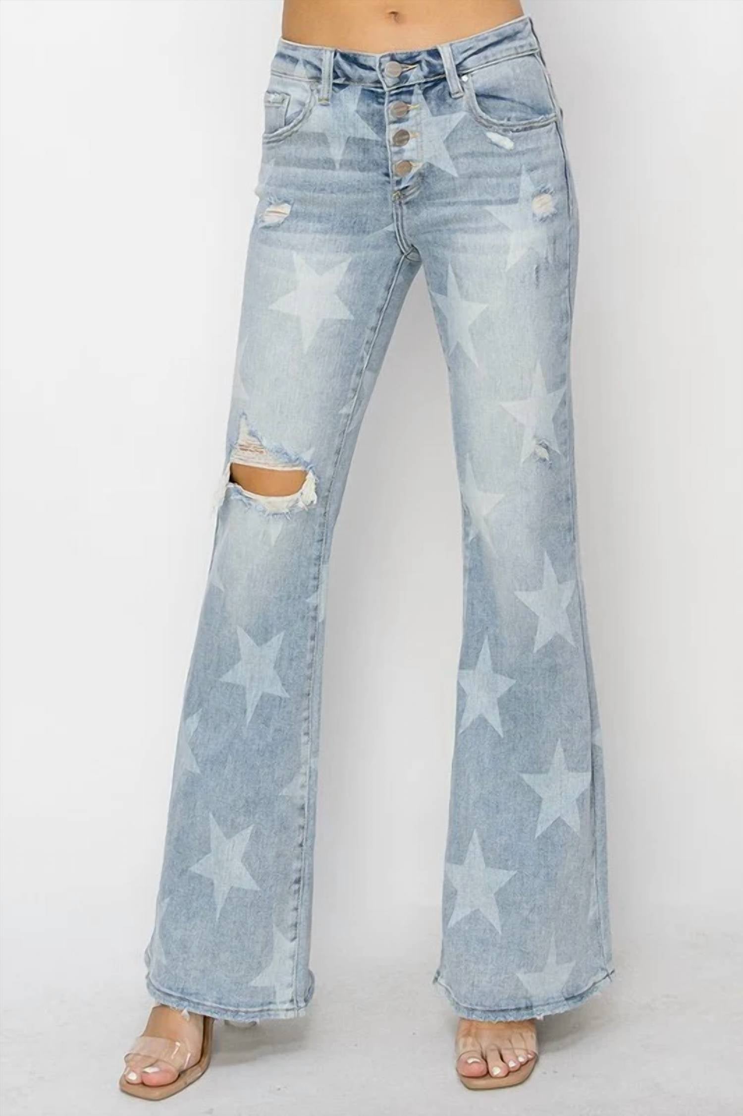 Risen - Tiny Glory Flared Jeans