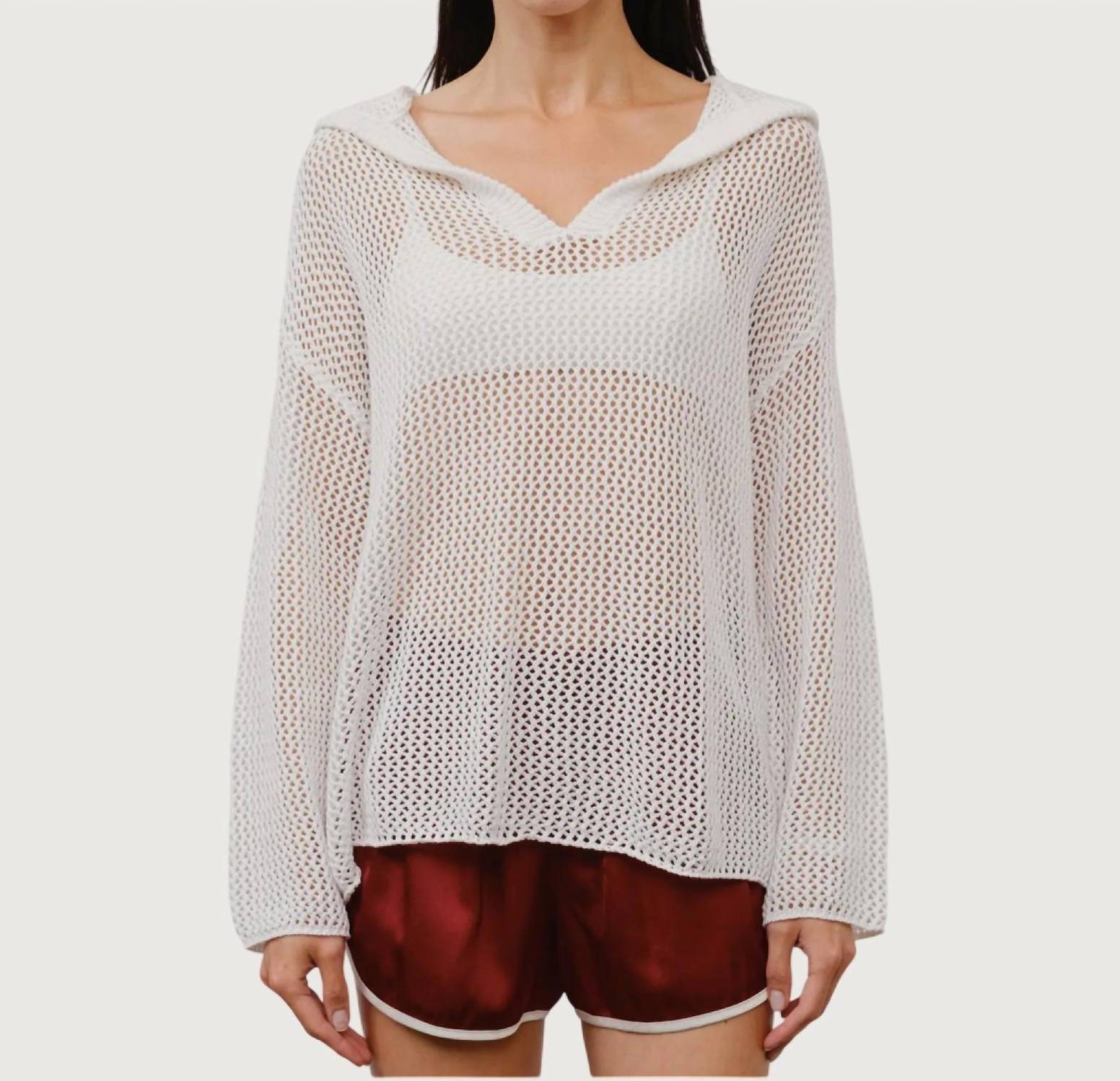 Loucia - Isabel Crochet Hoodie