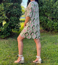 Southern Grace - The Jackie Triangular Mini Dress