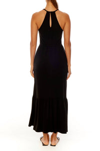 Lblc The Label - Heather High Neck Cut Out Maxi Dress