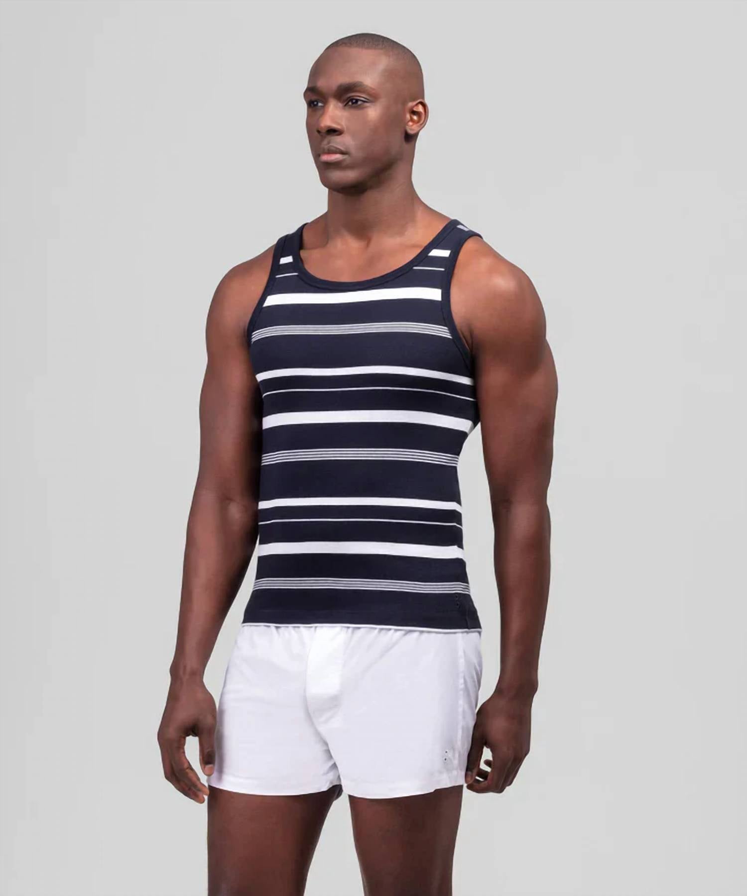 Ron Dorff - Irregular Stripes Tank Top