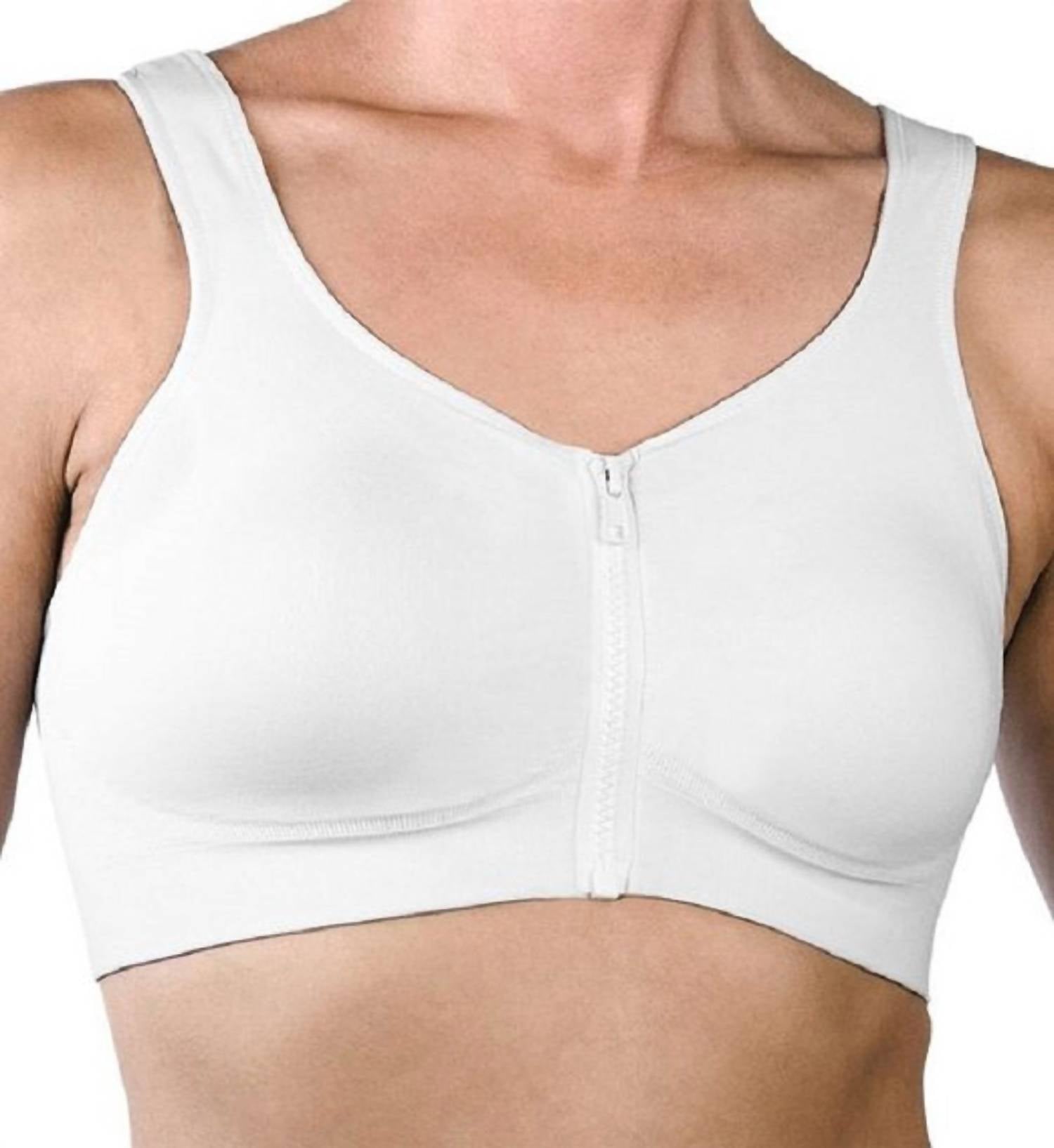 Fresh Comfort - Seamless Zipper Front Close Bra