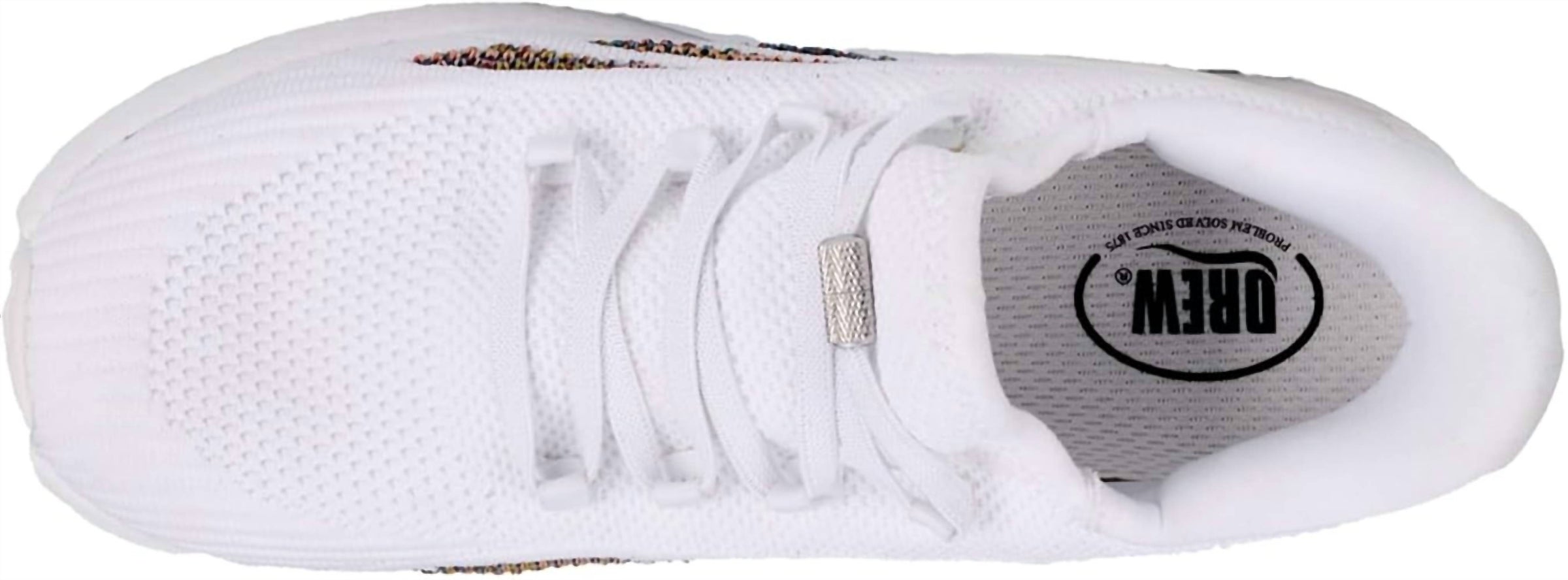 DREW Women's Halo Anti Slip Sneakers in white mesh combo - women's sneaker - view 5