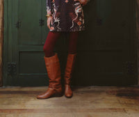 CAROLINA K Erika Mini Dress in burgundy - women's dress