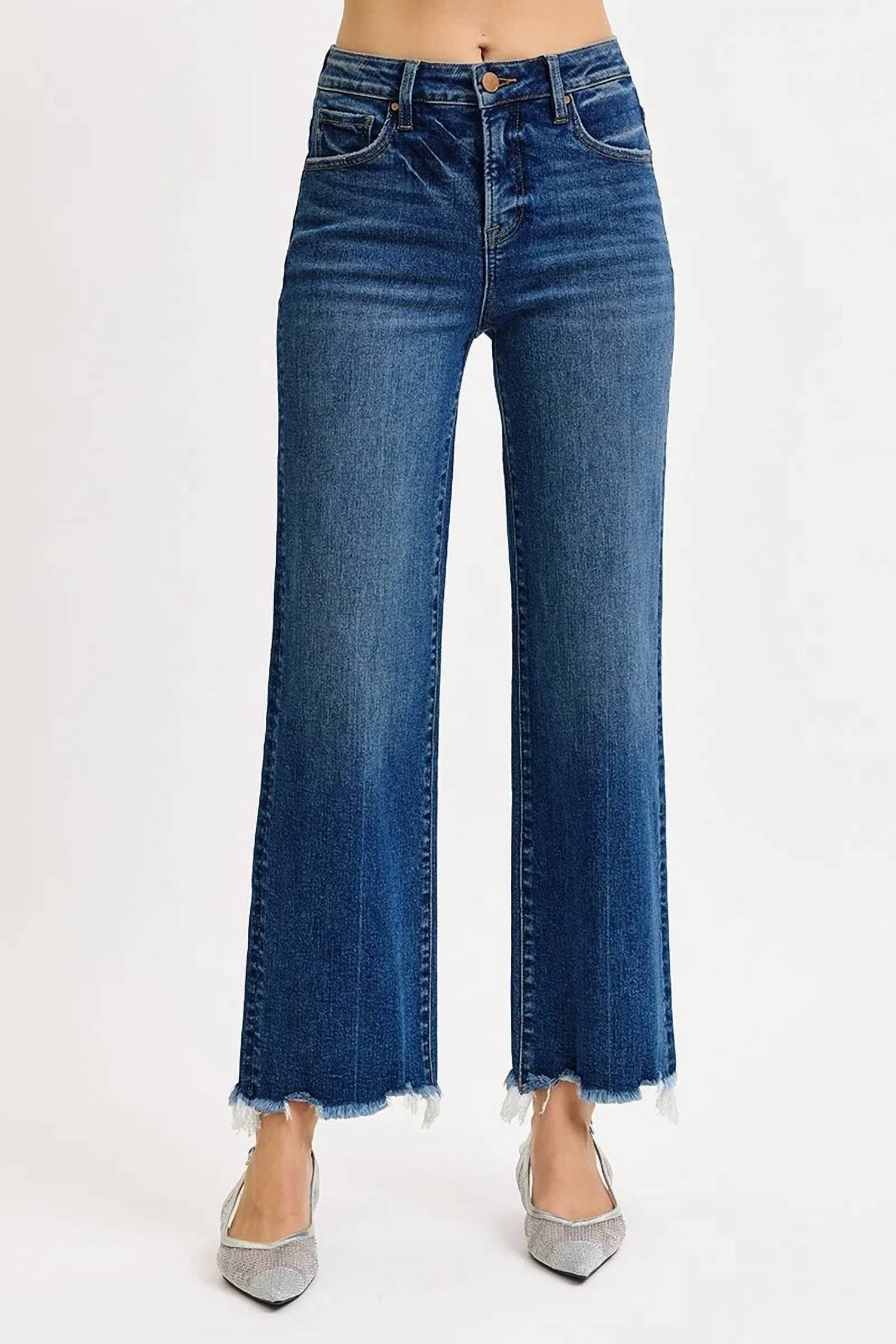 Risen - Straight Leg Ankle Jean
