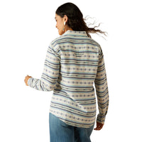 Ariat - Seaside Geo Storm Serape Snap Shirt