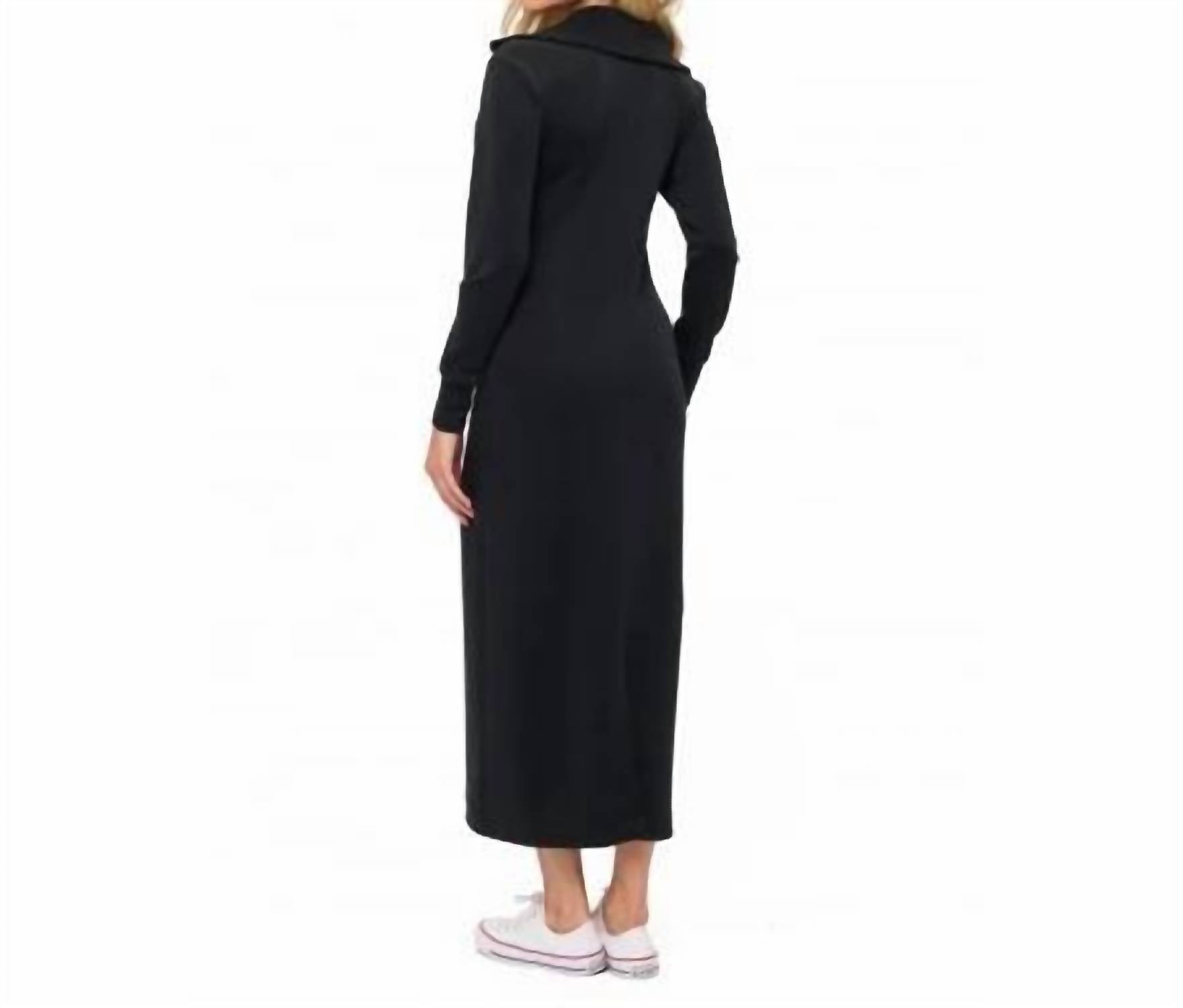 Ariella - Zipper Midi Dress