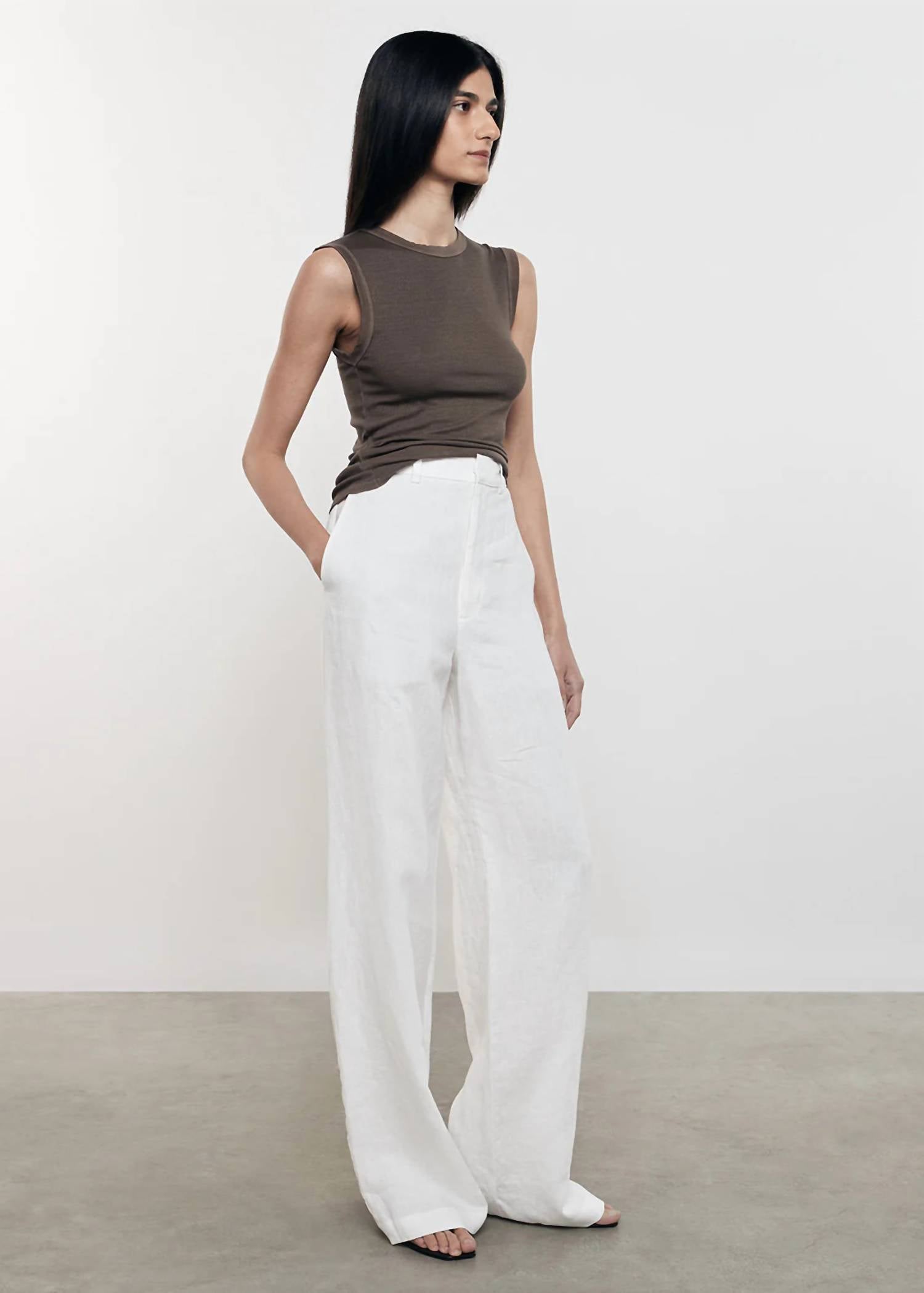 Enza Costa - Silk Rib Tank Top