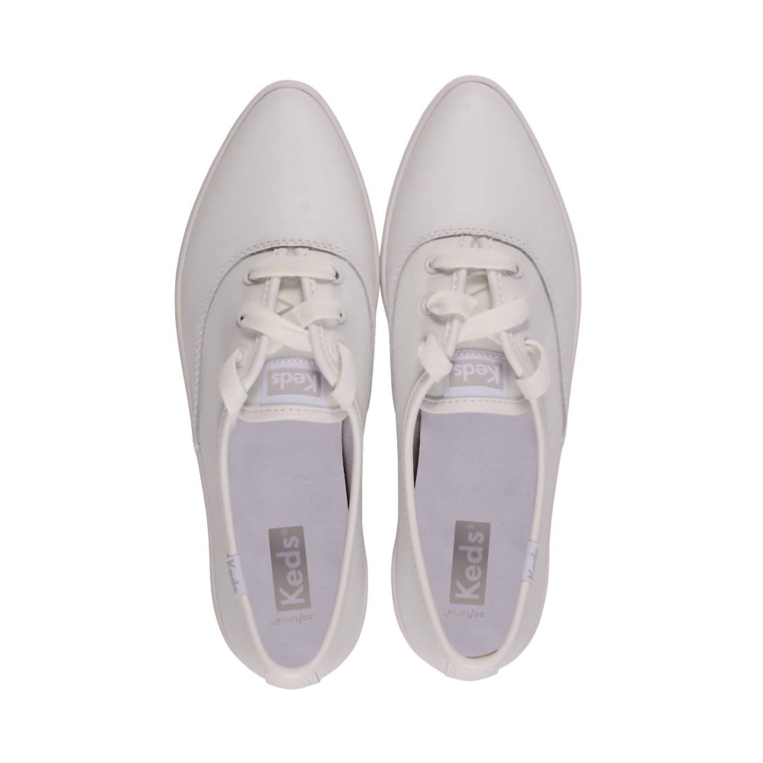 Keds - Women's Point Leather Lace Up Sneaker