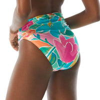 Carmen Marc Valvo - Shirred Waist Bikini Bottom