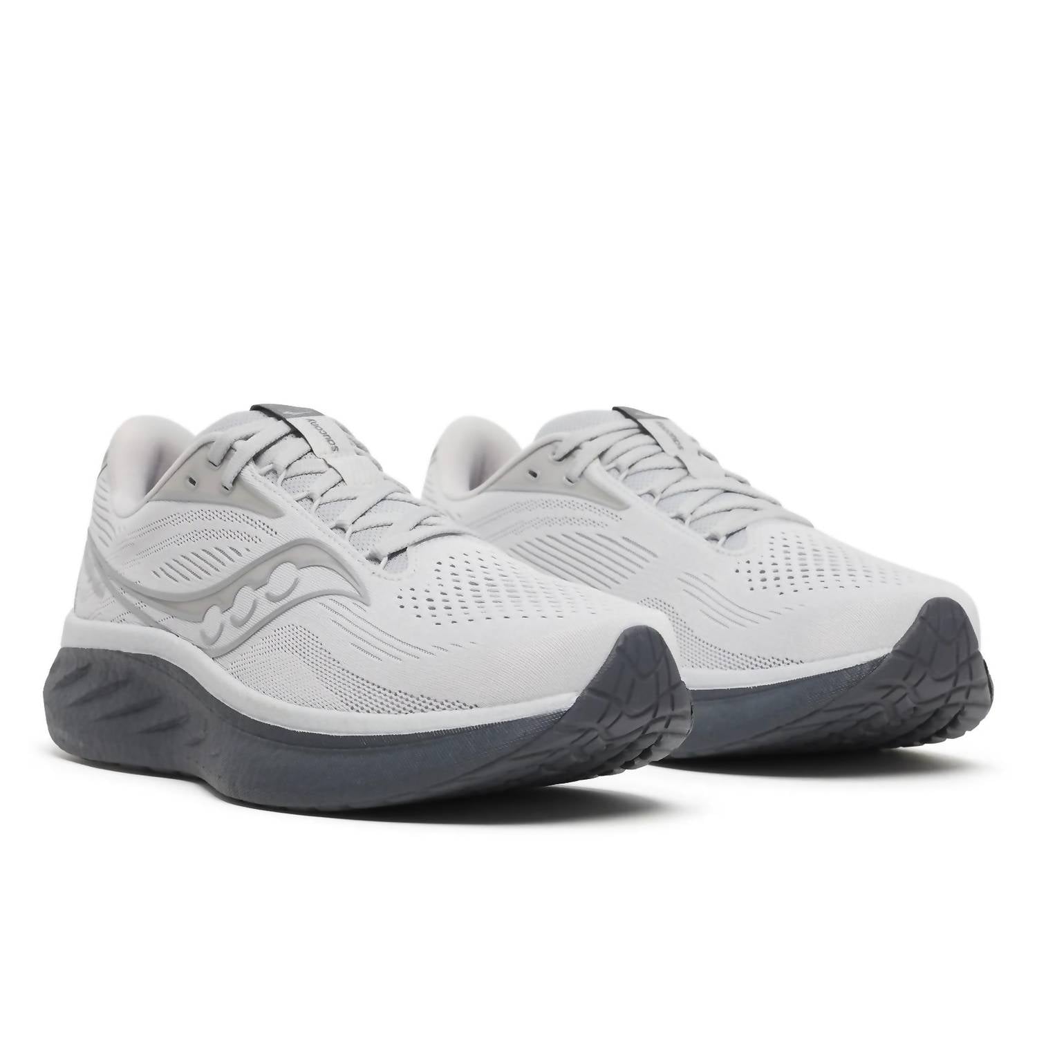 SAUCONY Men's Ride 18 Wide Running Shoes in cloud shadow - men's shoe - alternate view
