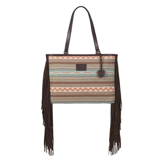 M&F Western - Women's Serape Fringed Tote Bag