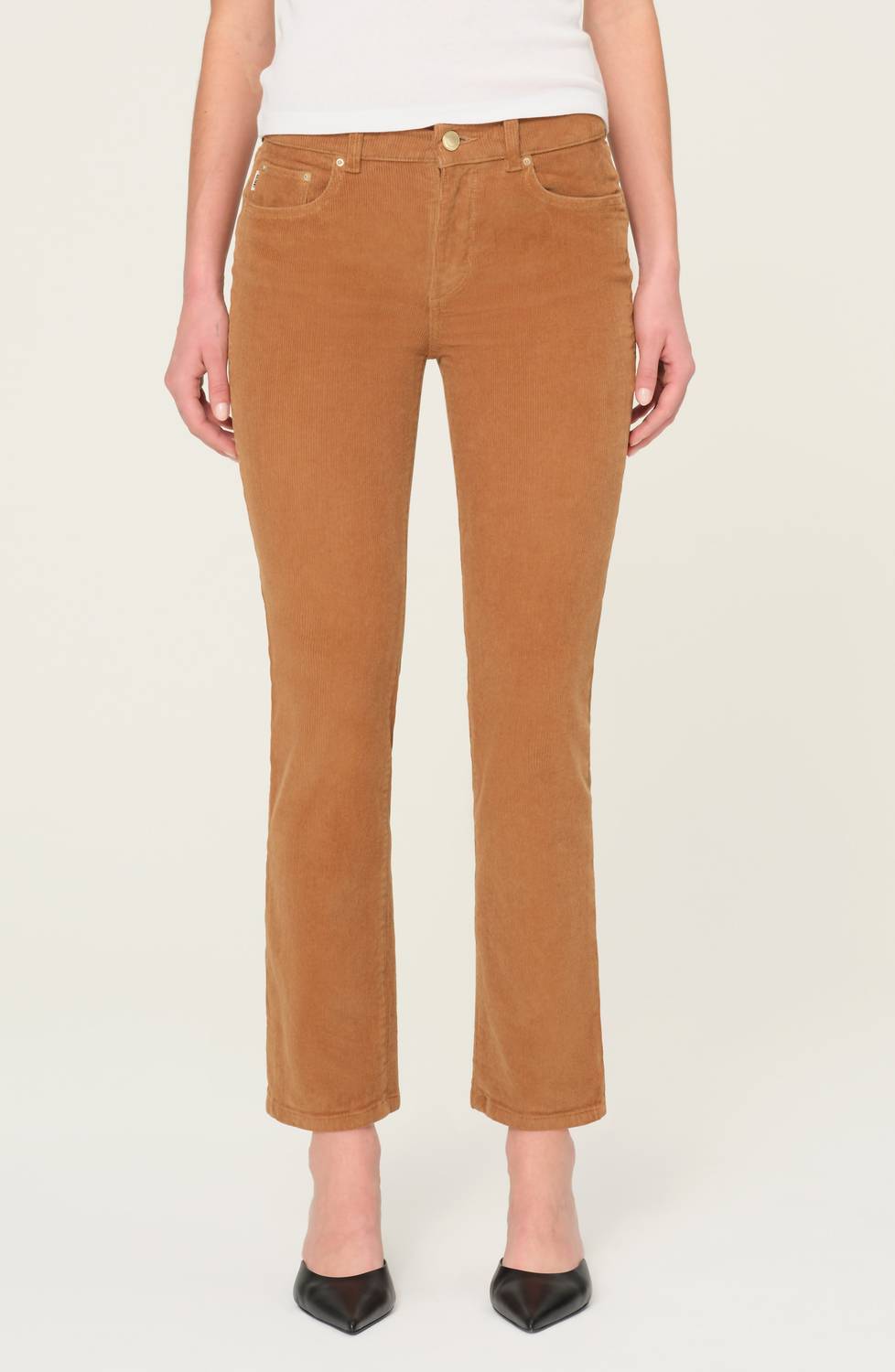 Dl1961 - Women'S - Mara Mid Rise Instasculpt Corduroy Ankle Jean