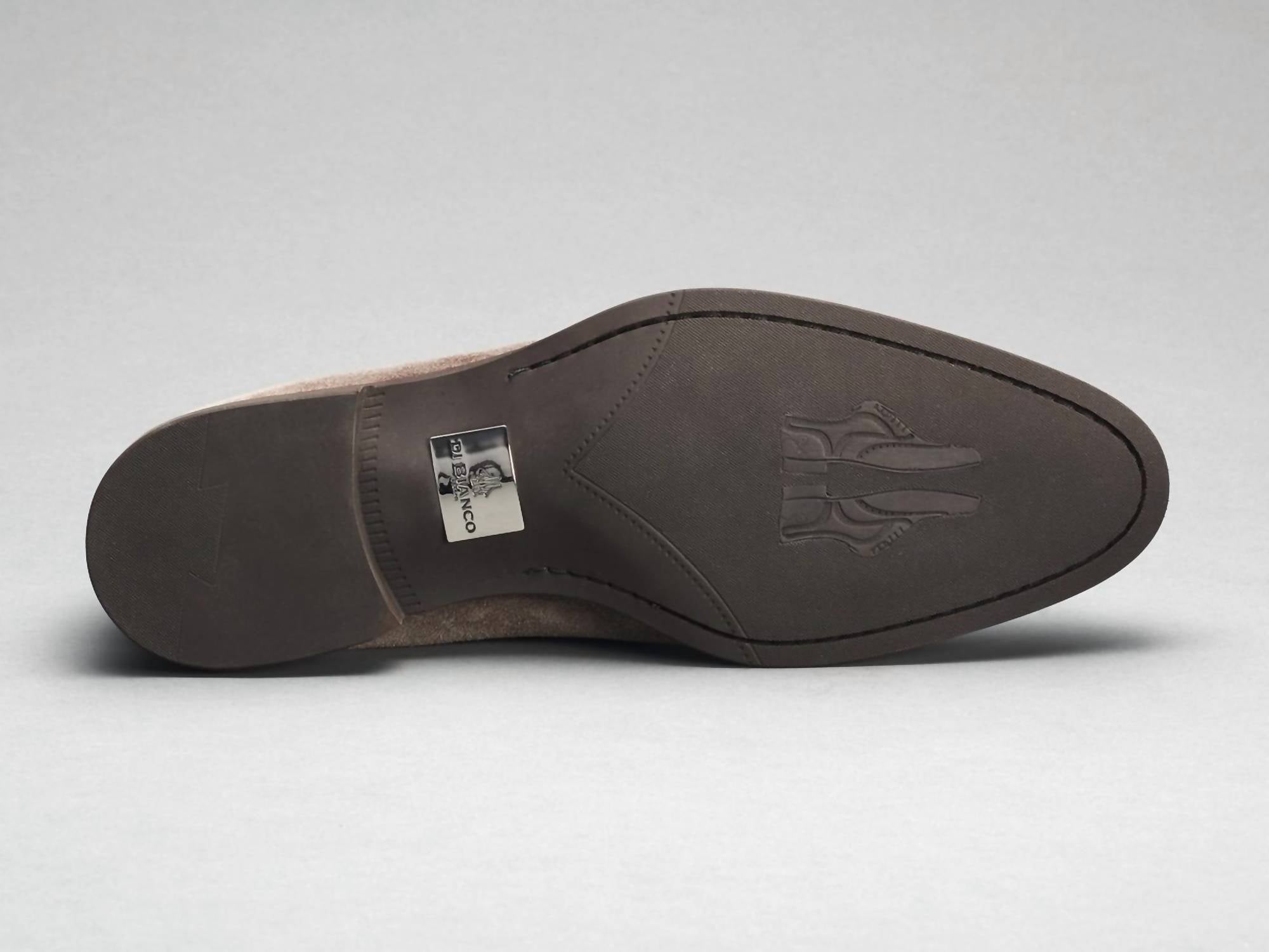 Scarpe Di Bianco - Men's Sc524 Velour Peltro Loafers