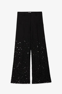 Ottod'Ame - Sequins Palazzo Trousers