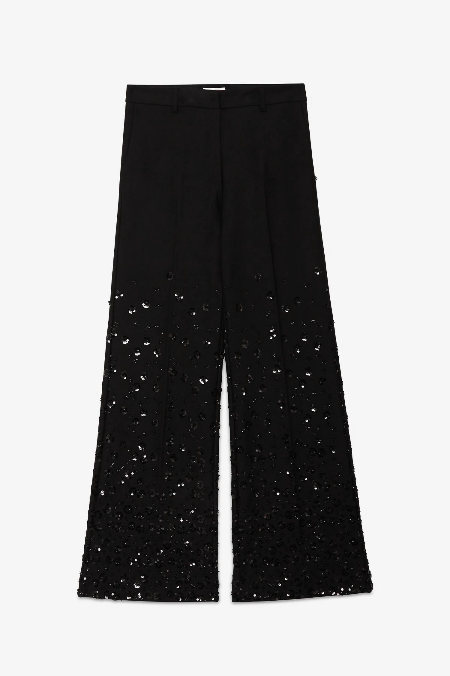 Ottod'Ame - Sequins Palazzo Trousers