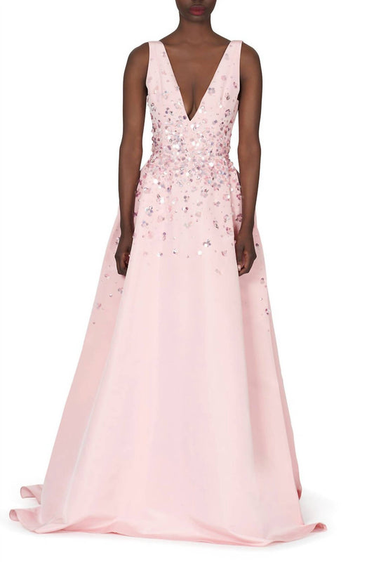 Carolina Herrera - Women's Embellished A Line Gown
