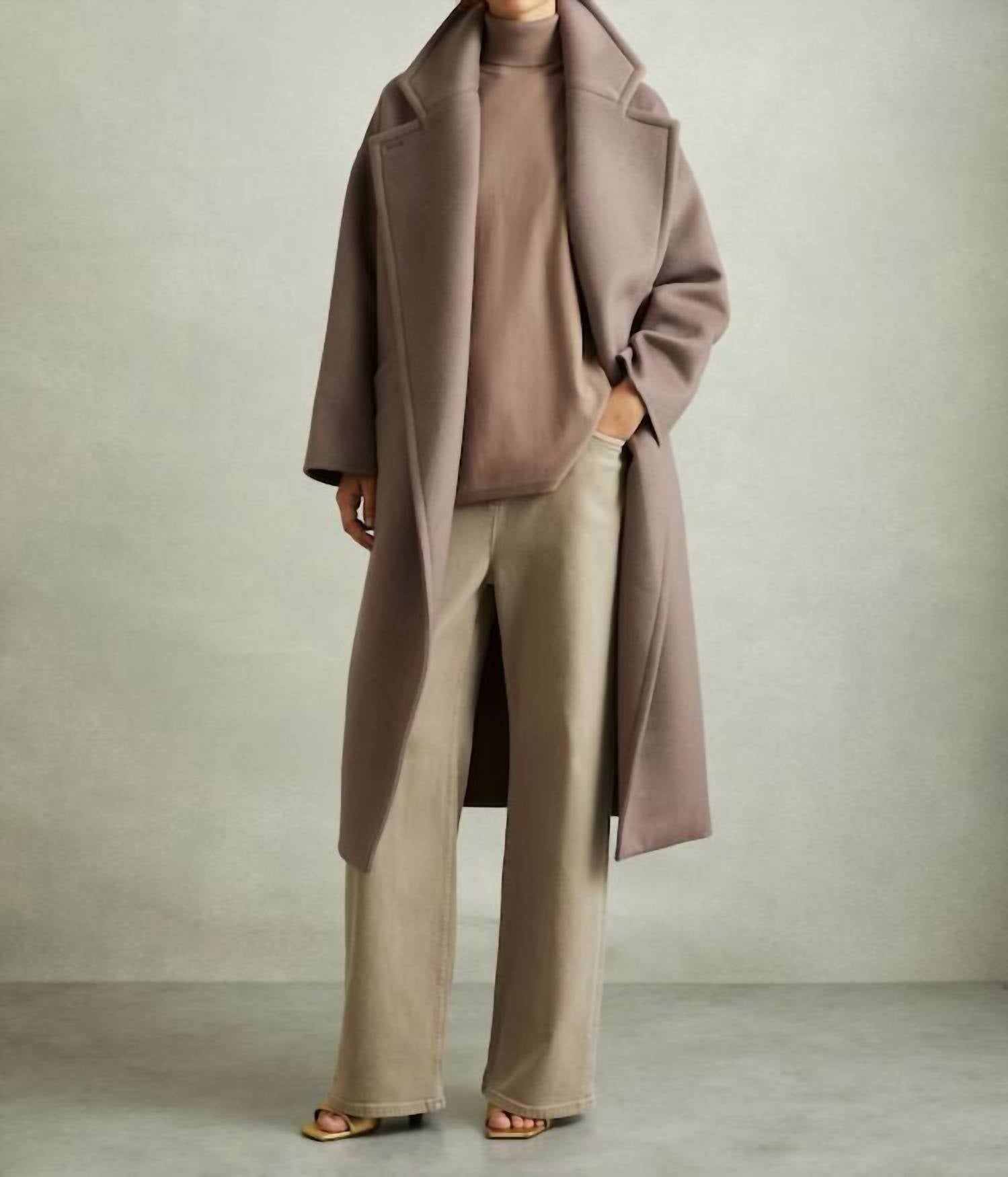 Reiss - Sophia Colorblock Roll Neck Sweater