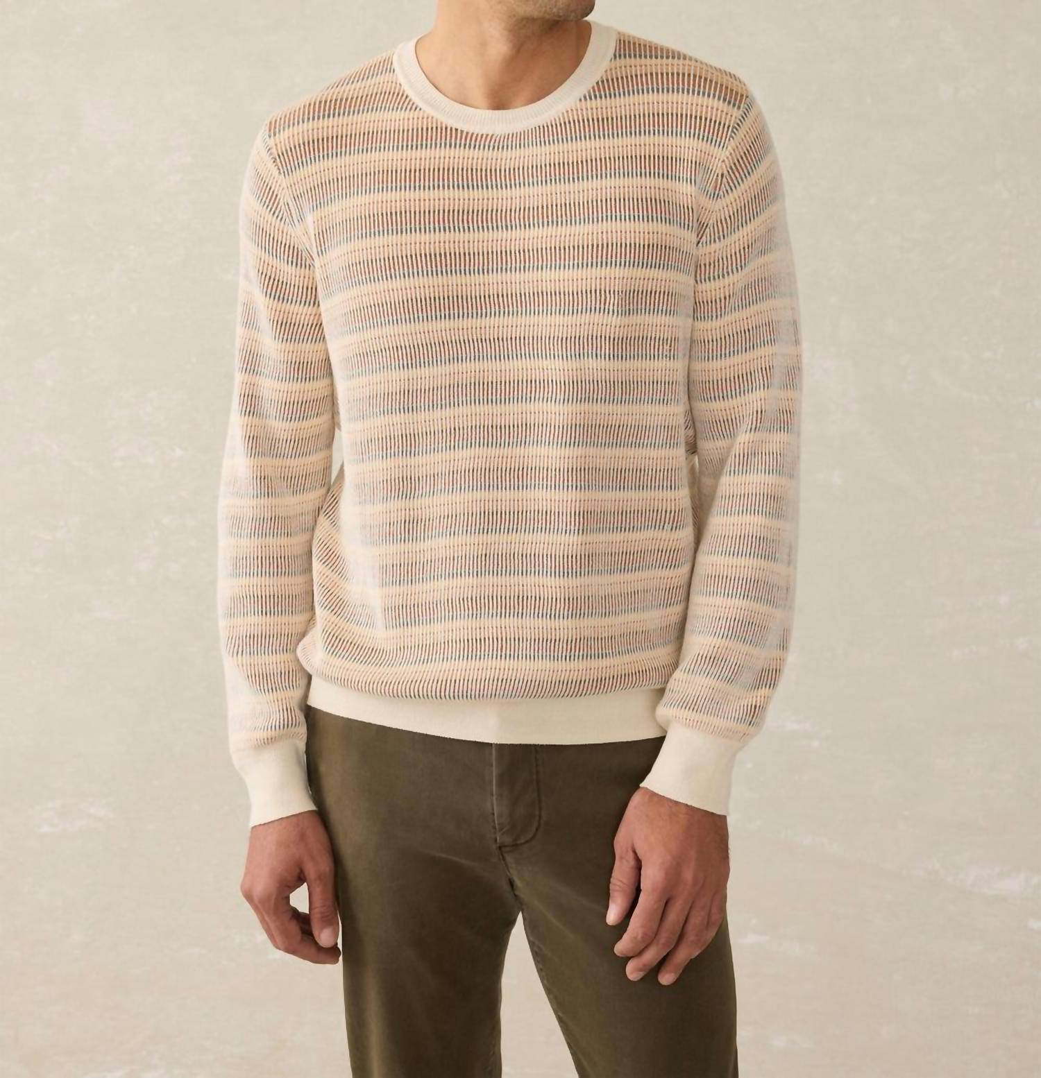 Faherty - Sunwashed Crewneck Sweater