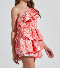 Do+Be - Sunset In Paradise One Shoulder Romper