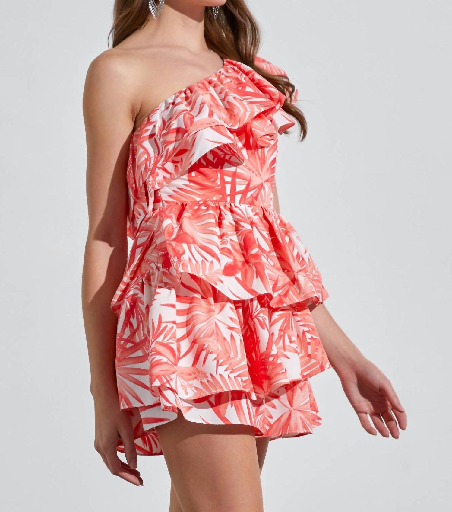 Do+Be - Sunset In Paradise One Shoulder Romper