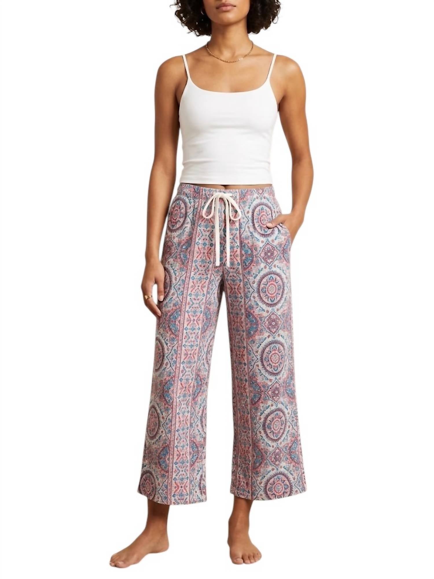 Perry Walker - Dani Hand-blocked Pant