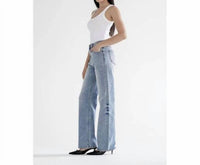 Mica Denim - Straight Leg Loose Fit Jeans