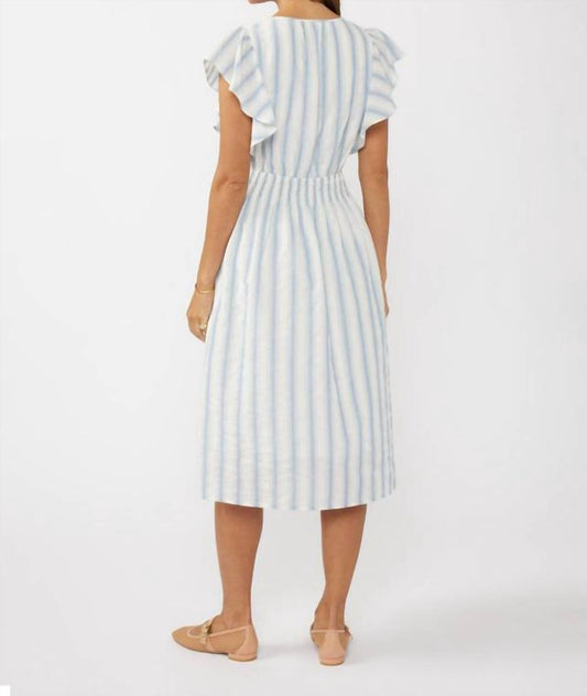 Lovestitch - Split Neck Smocked Dress