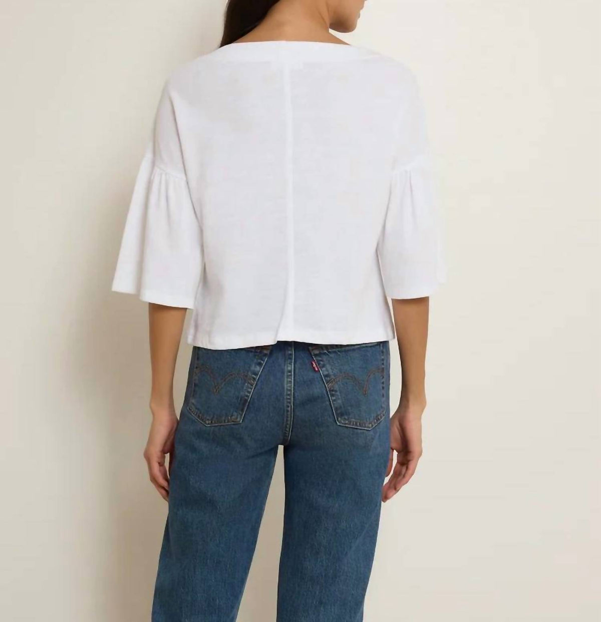 Nation Ltd - Angeline Elbow-length Sleeves Top