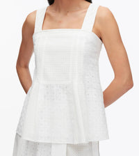 3.1 Phillip Lim - Broderie Anglaise Patchwork Camisole Top