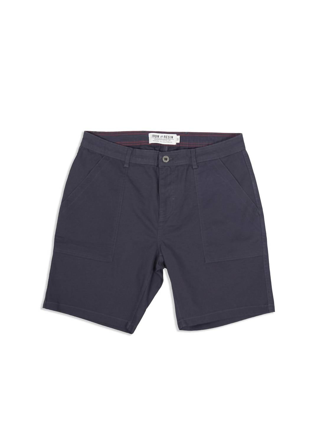 Iron & Resin Men's Brigade Shorts in charcoal - men's shorts