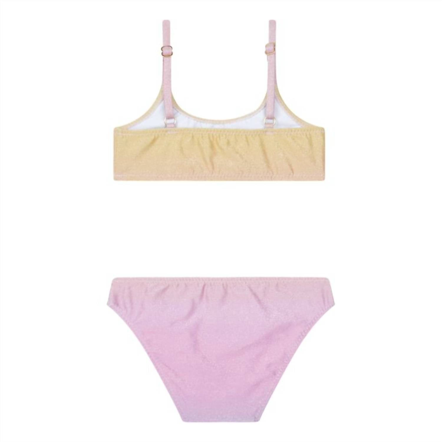 Hundred Pieces - Girl's Gradient Printed Bikini Set