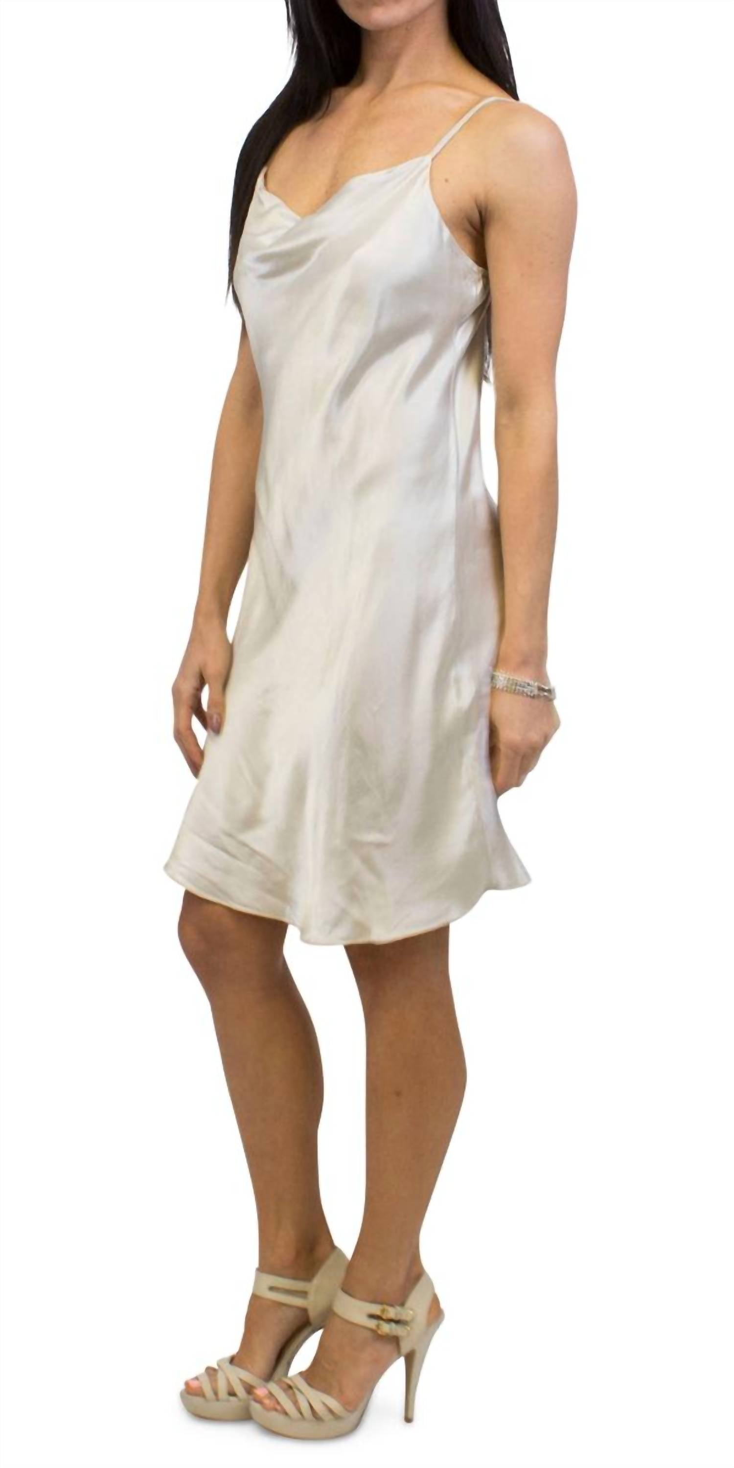 Gigi Moda - Madonna Satin Mini Dress