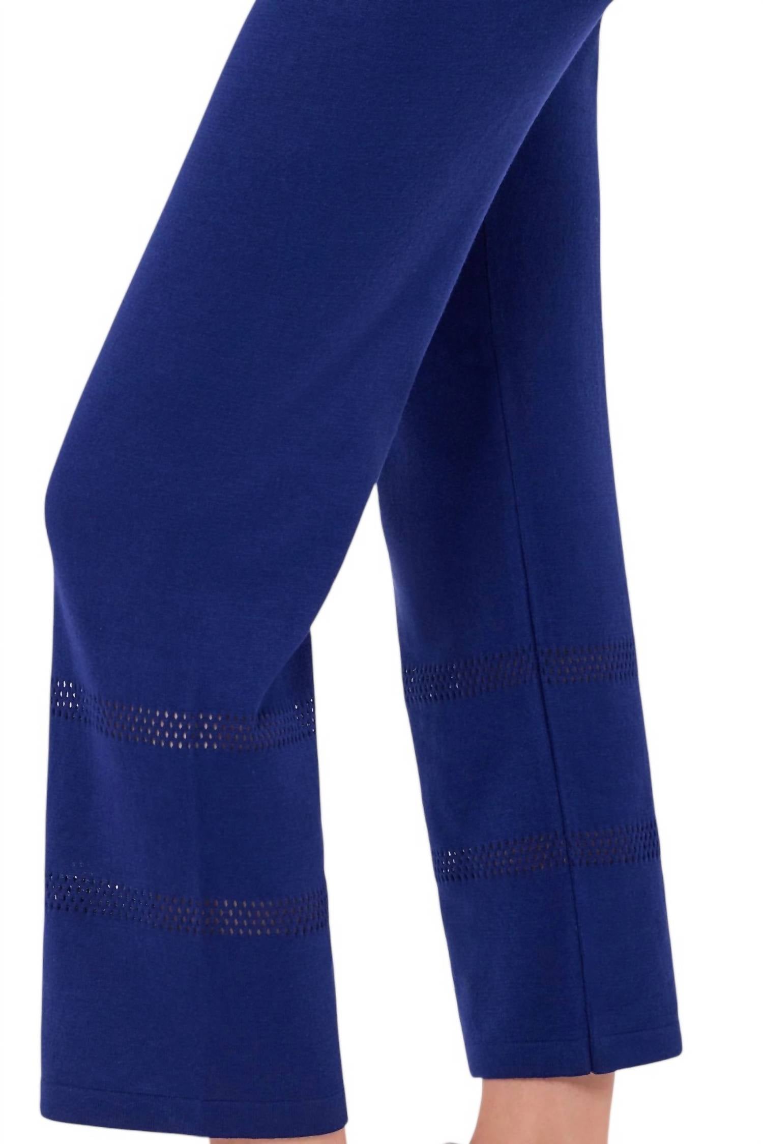 French Kyss - Women's Crochet Detail Pant