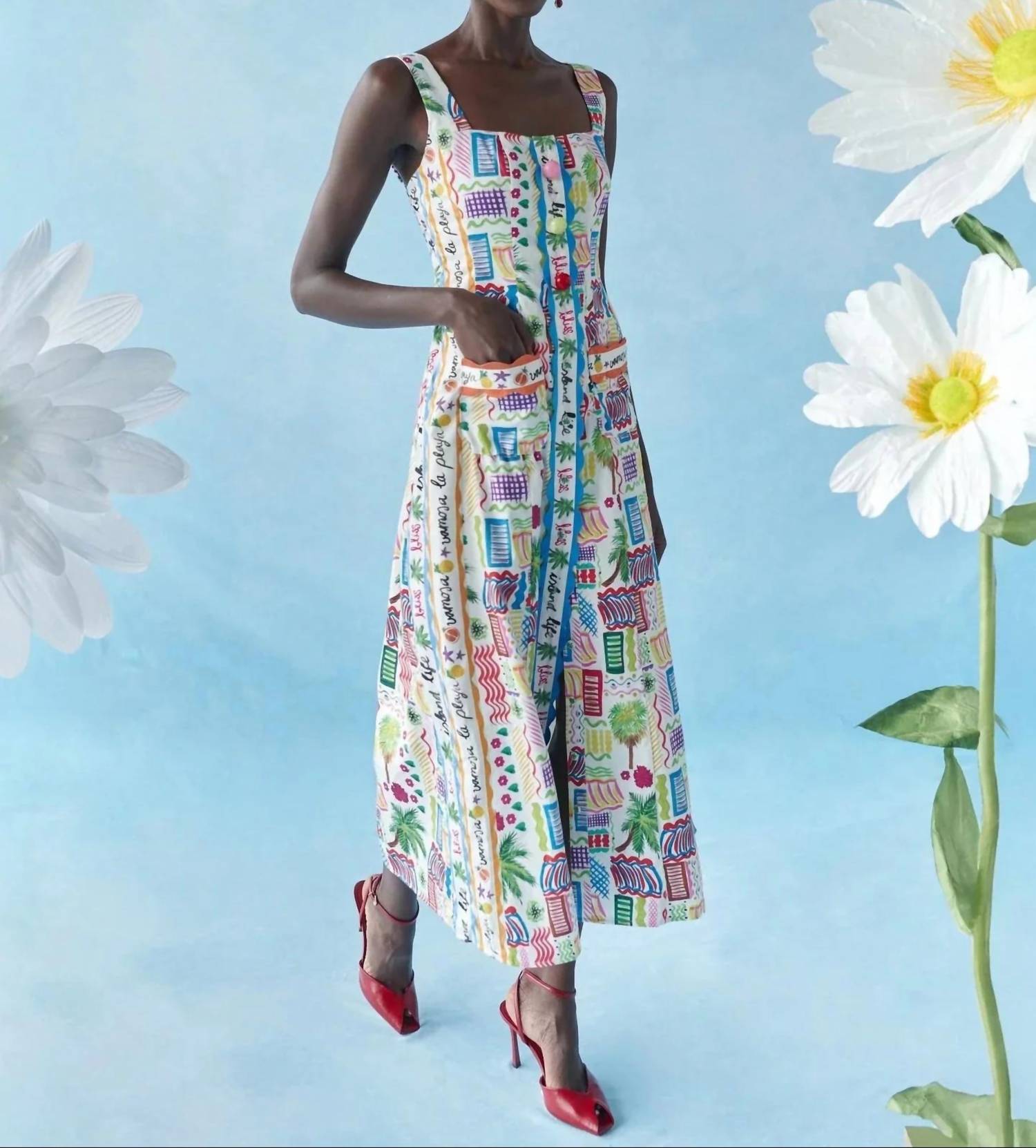 Celia B - Bunya Midi Dress