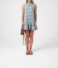 Lanthropy - Women's Daisy Short Linen Dress