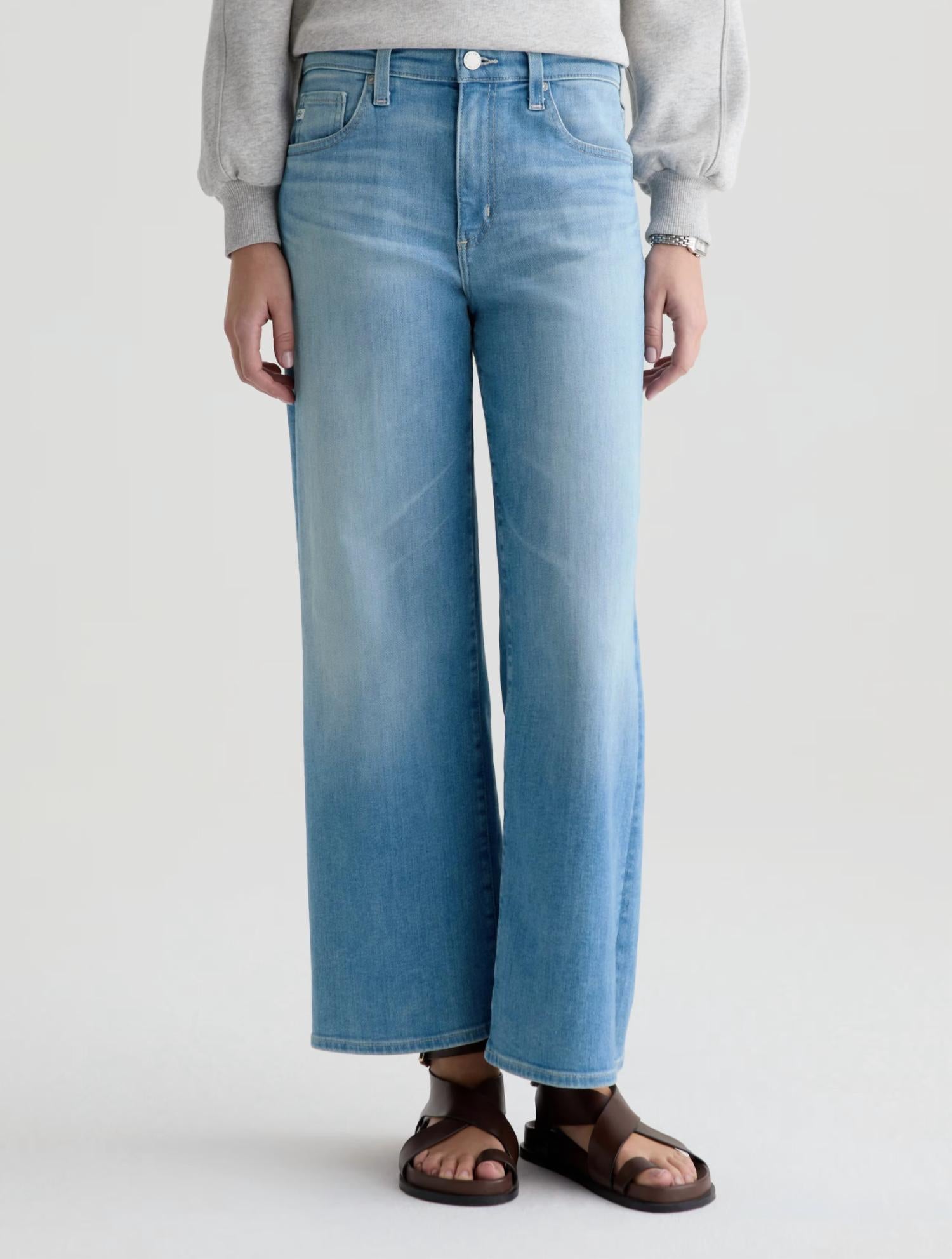 Ag Jeans - Saige Wide Leg Crop Jeans