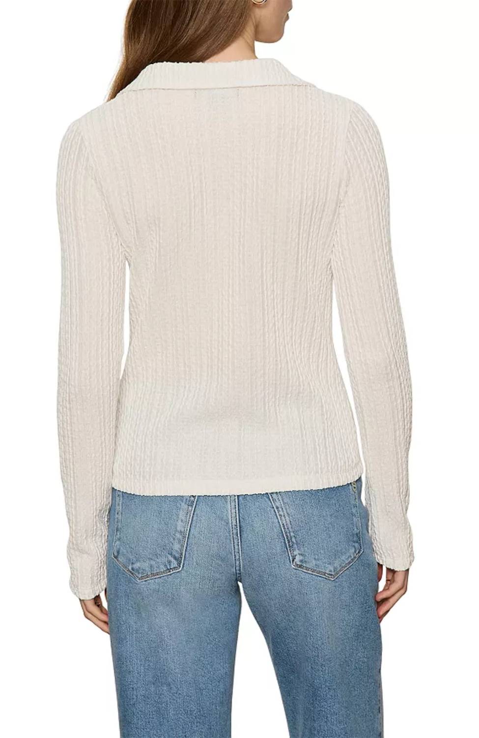 Sanctuary - Button Down Textured Top