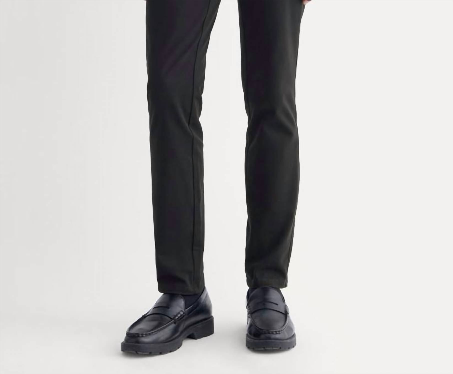 Everlane Performance Slim Fit Chino Pants in black - men's pants