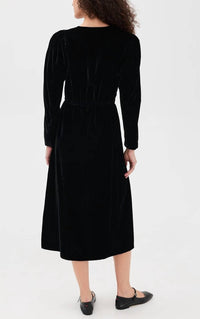 Sea - Seraphine Long Sleeve Midi Dress