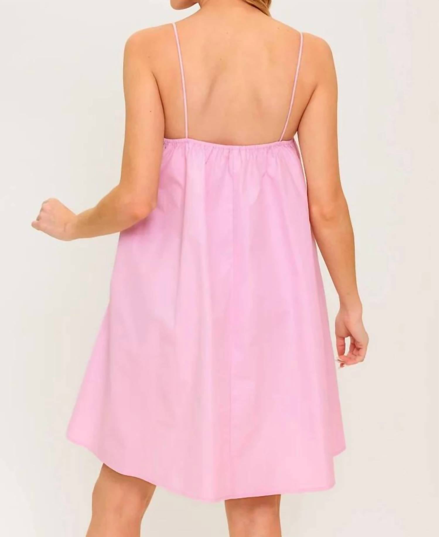 Flying Tomato - Bow Mini Dress