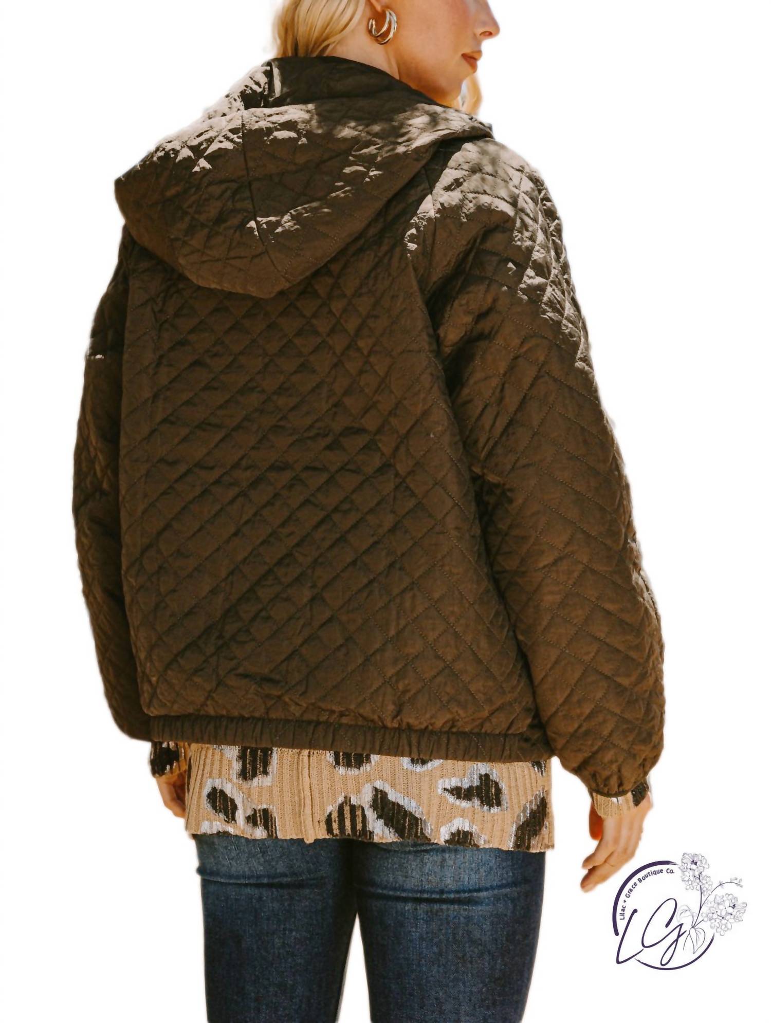 Oddi - Lightweight Puff Hooded Jacket