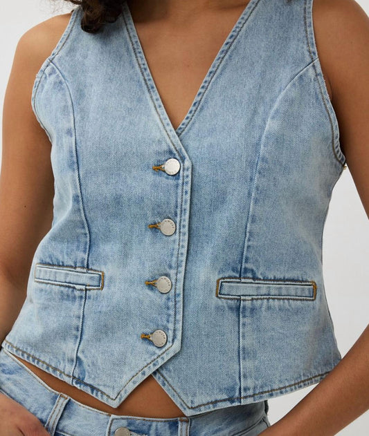 Esqualo - Denim Vest