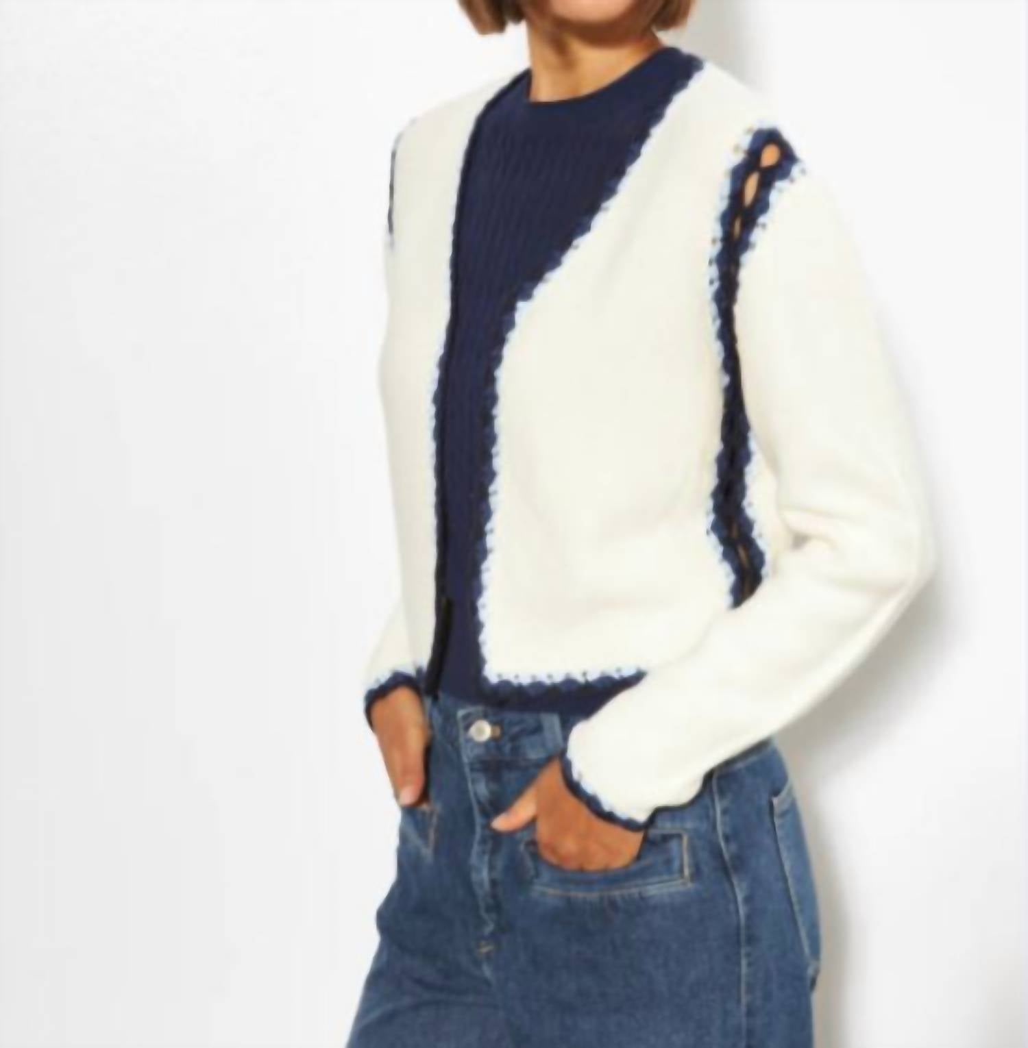 Line - Marigold Tipped Cardigan